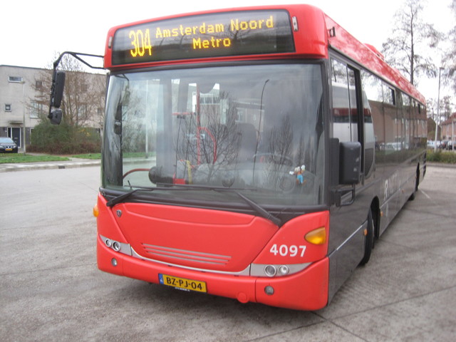 Foto van EBS Scania OmniLink 4097 Standaardbus door LeoG