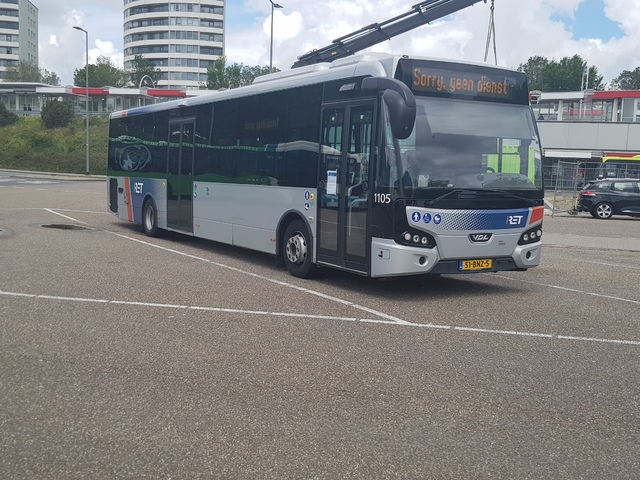 Foto van RET VDL Citea LLE-120 1105 Standaardbus door_gemaakt treinspotter-Dordrecht-zuid