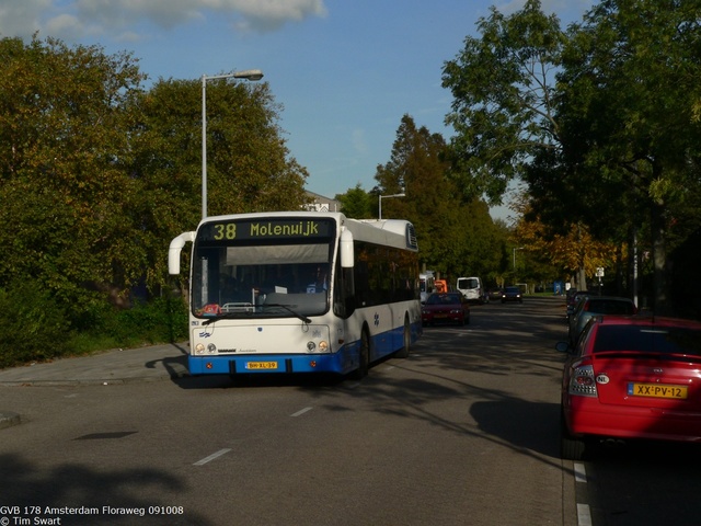Foto van GVB Berkhof Jonckheer 178 Standaardbus door tsov