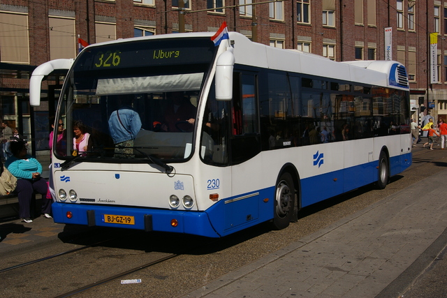 Foto van GVB Berkhof Jonckheer 230 Standaardbus door wyke2207