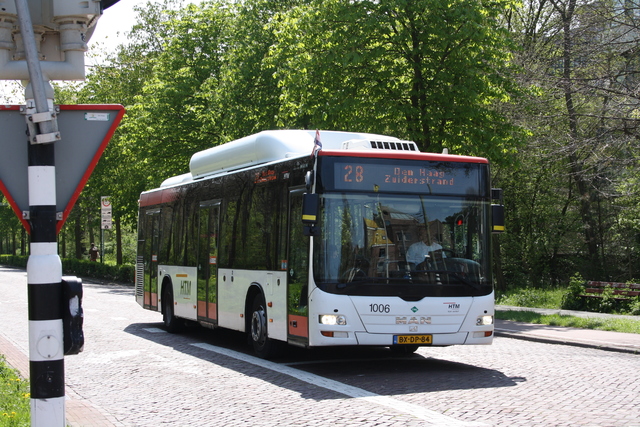 Foto van HTM MAN Lion's City CNG 1006 Standaardbus door Tramspoor