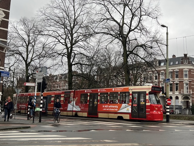 Foto van HTM GTL8 3144 Tram door_gemaakt Stadsbus