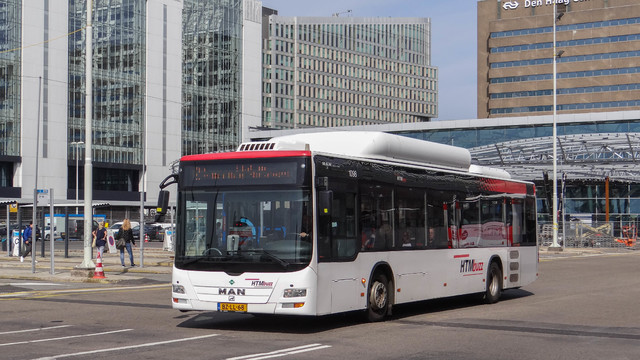 Foto van HTM MAN Lion's City CNG 1098 Standaardbus door OVdoorNederland