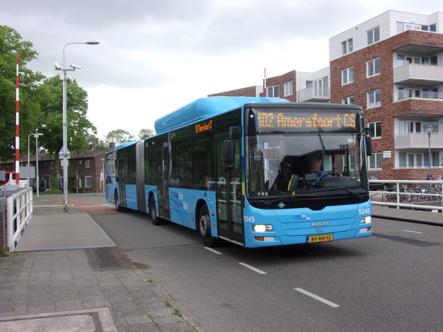 Foto van KEO MAN Lion's City G CNG 5245 Gelede bus door Lijn45
