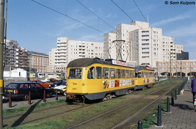 Foto van HTM Haagse PCC 2103 Tram door_gemaakt RW2014