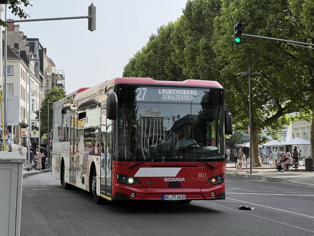 Foto van ASEAG Scania Citywide LE 801 Standaardbus door Stadsbus