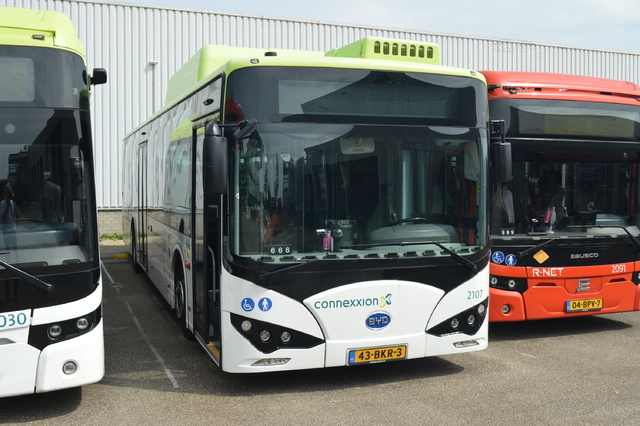 Foto van CXX BYD K9U 2107 Standaardbus door wyke2207