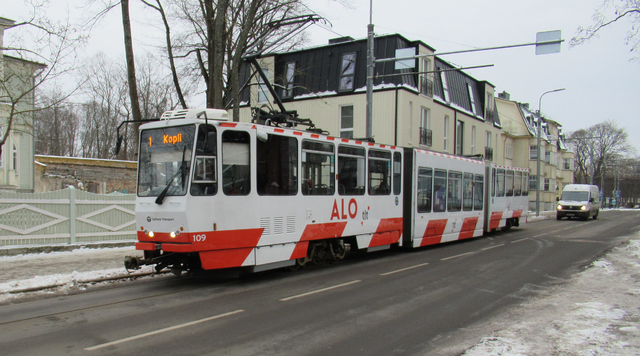 Foto van TLT Tatra KT6TM 109 Tram door RKlinkenberg