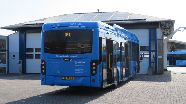 Foto van ARR VDL Citea SLF-120 Electric 3014 Standaardbus door TreinspotterUtrecht