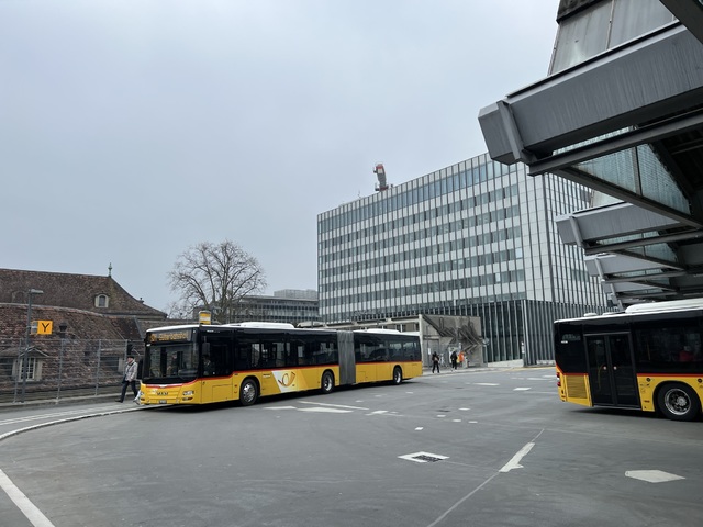 Foto van Postauto MAN Lion's City G 10537 Gelede bus door_gemaakt Stadsbus