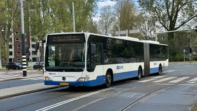 Foto van GVB Mercedes-Benz Citaro G 301 Gelede bus door_gemaakt SteefAchterberg