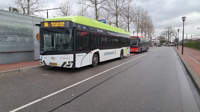 Foto van CXX Solaris Urbino 12 hydrogen 2134 Standaardbus door treinspotterNS