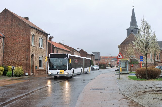 Foto van DeLijn Mercedes-Benz Citaro G Hybrid 602047 Gelede bus door mauricehooikammer