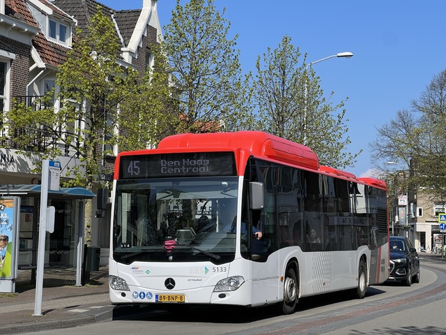Foto van EBS Mercedes-Benz Citaro NGT Hybrid 5133 Standaardbus door Stadsbus