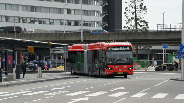 Foto van GVB VDL Citea SLFA-180 Electric 2177 Gelede bus door_gemaakt WartenHoofdstraat