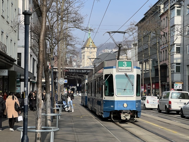Foto van VBZ Tram 2000 2028 Tram door Stadsbus