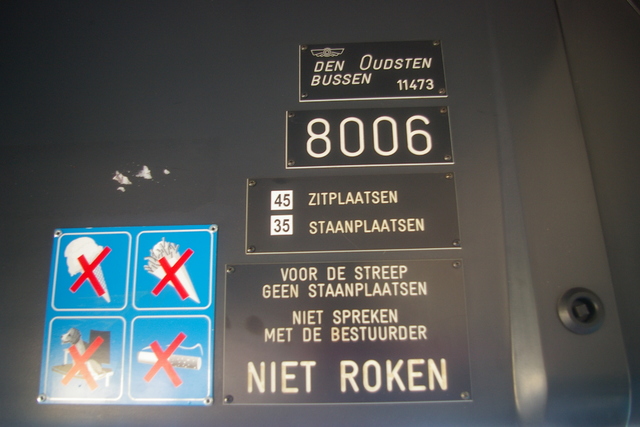 Foto van CXX Den Oudsten B95 8006 Standaardbus door wyke2207