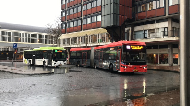 Foto van CXX Ebusco 2.2 (18mtr) 9812 Gelede bus door Rotterdamseovspotter