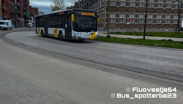 Foto van DeLijn MAN Lion's City 11055 Standaardbus door Fluovestje64