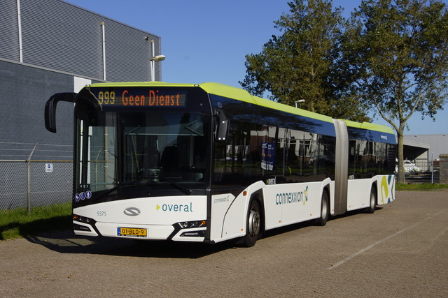 Foto van CXX Solaris Urbino 18 9375 Gelede bus door MarcelWijers