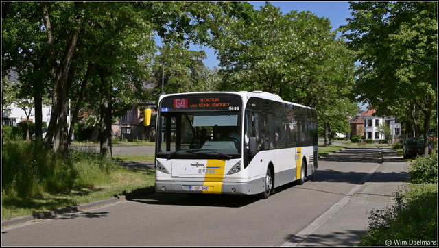 Foto van DeLijn Van Hool A360 5499 Standaardbus door WDaelmans
