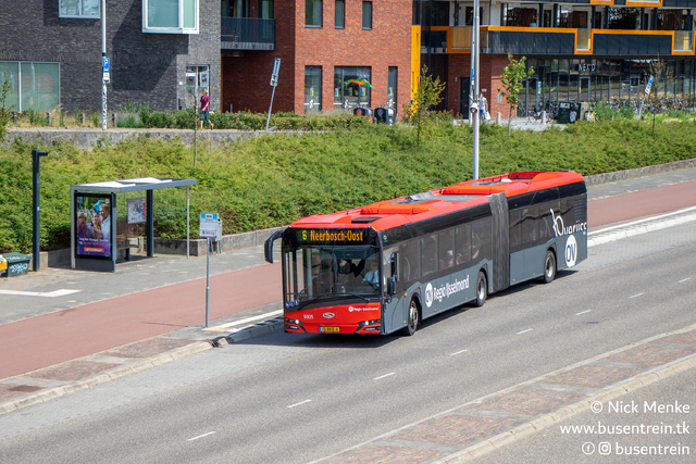 Foto van OVinIJ Solaris Urbino 18 9305 Gelede bus door_gemaakt Busentrein