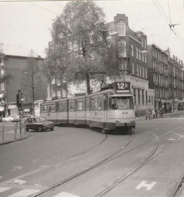 Foto van GVB 4G-Tram 638 Tram door Roel1953