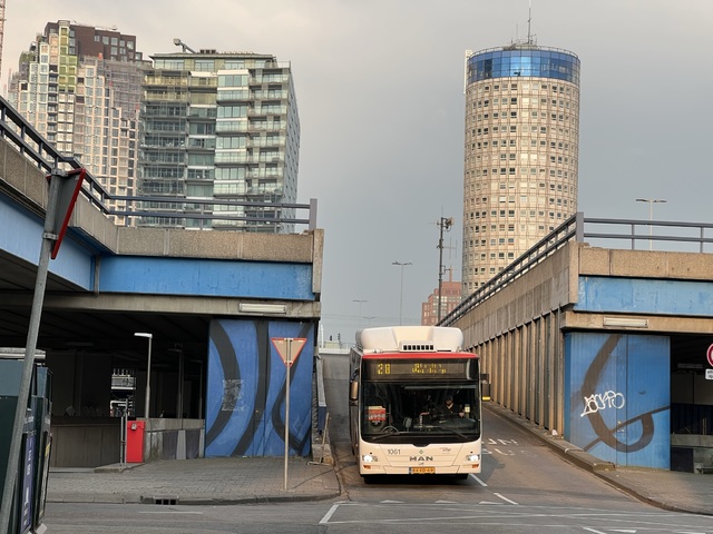 Foto van HTM MAN Lion's City CNG 1061 Standaardbus door Stadsbus