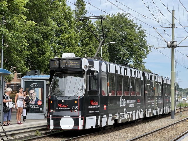 Foto van HTM GTL8 3130 Tram door_gemaakt Stadsbus