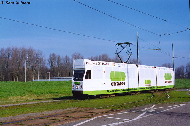Foto van GVB 9- & 10G-tram 801 Tram door_gemaakt RW2014