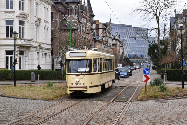 Foto van DeLijn De Lijn PCC 7001 Tram door NLRail