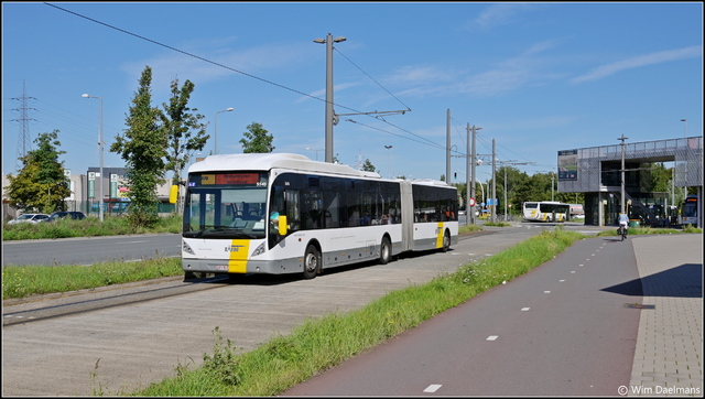 Foto van DeLijn Van Hool AG300 5545 Gelede bus door WDaelmans