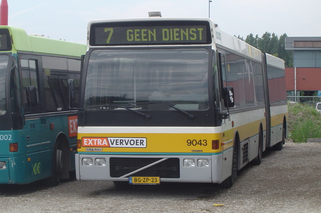 Foto van CXX Berkhof Duvedec G 9043 Gelede bus door wyke2207
