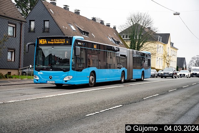 Foto van WSW Mercedes-Benz Citaro G 2061 Gelede bus door_gemaakt Guejomo