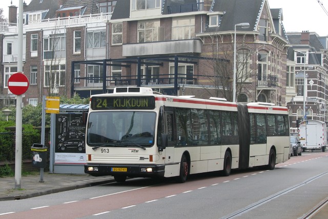 Foto van HTM Den Oudsten B93 913 Gelede bus door_gemaakt dmulder070