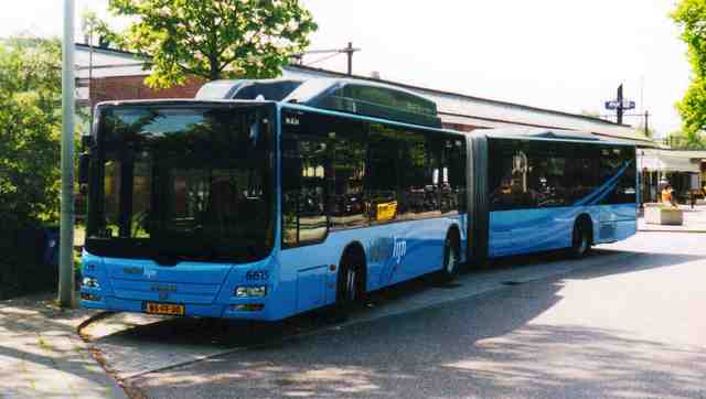 Foto van BBA MAN Lion's City G CNG 6615 Gelede bus door_gemaakt Jelmer