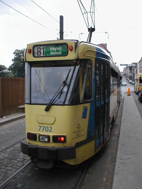 Foto van MIVB Brusselse PCC 7702 Tram door Perzik