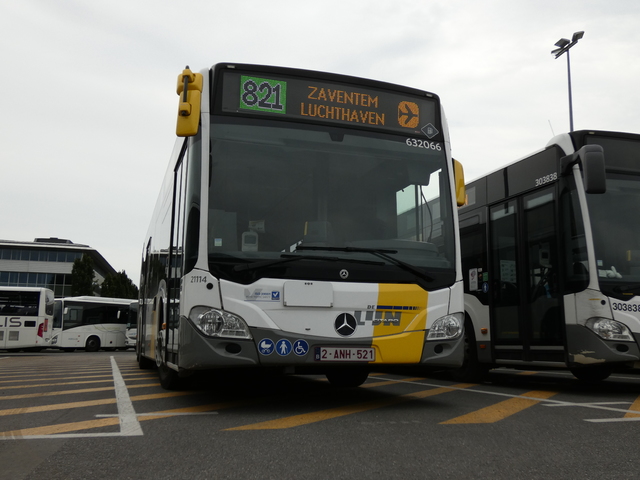 Foto van DeLijn Mercedes-Benz Citaro G Hybrid 632066 Gelede bus door_gemaakt Delijn821