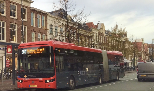 Foto van CXX Ebusco 2.2 (18mtr) 9803 Gelede bus door_gemaakt Rotterdamseovspotter