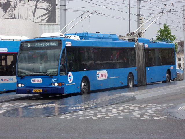 Foto van HER Berkhof Premier AT 18 5227 Gelede bus door_gemaakt Lijn45