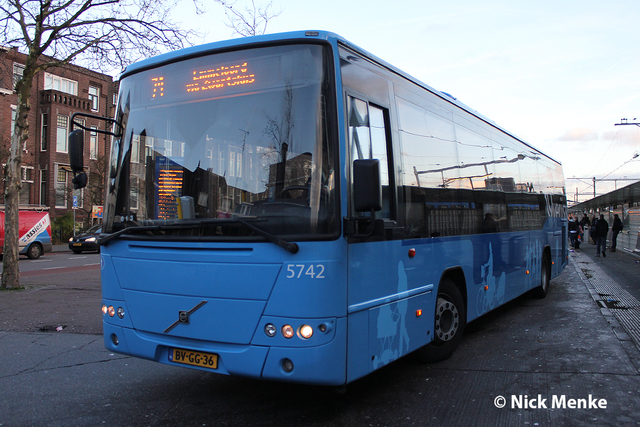 Foto van OVinIJ Volvo 8700 RLE 5742 Standaardbus door Busentrein