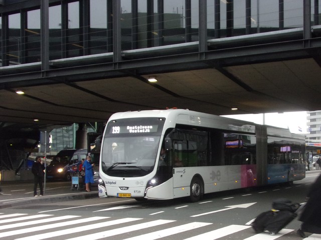Foto van CXX VDL Citea SLFA-181 Electric 9739 Gelede bus door_gemaakt Lijn45