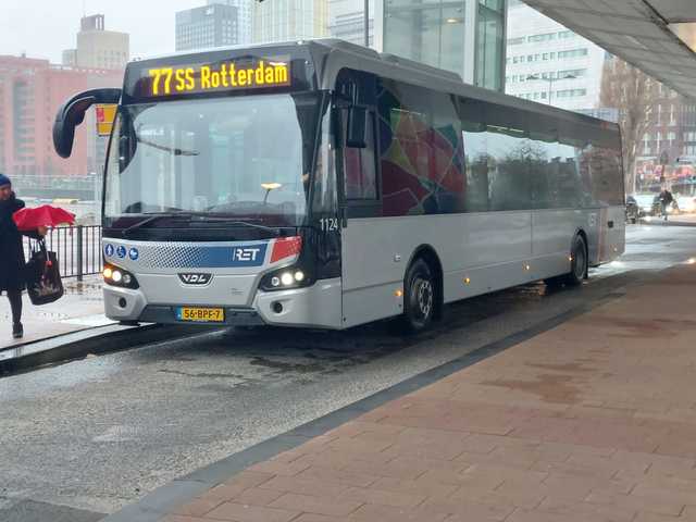 Foto van RET VDL Citea LLE-120 1124 Standaardbus door BuschauffeurWim