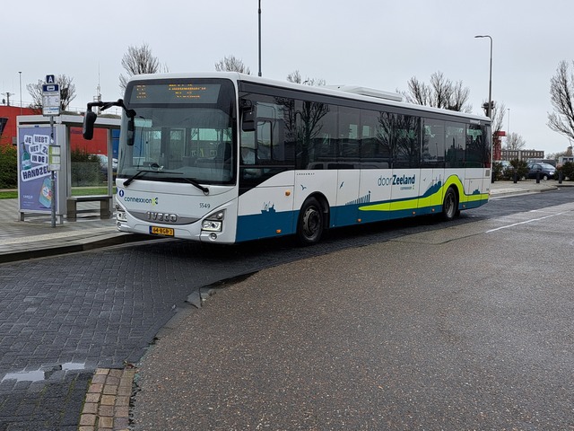 Foto van CXX Iveco Crossway LE (13mtr) 5549 Standaardbus door_gemaakt treinspotter-Dordrecht-zuid
