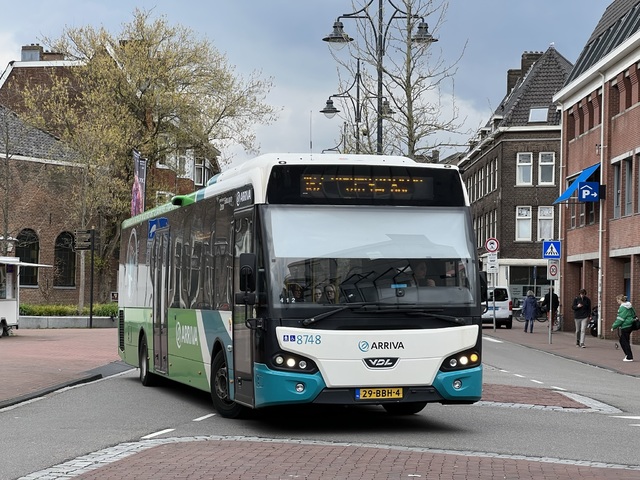 Foto van ARR VDL Citea LLE-120 8748 Standaardbus door Stadsbus