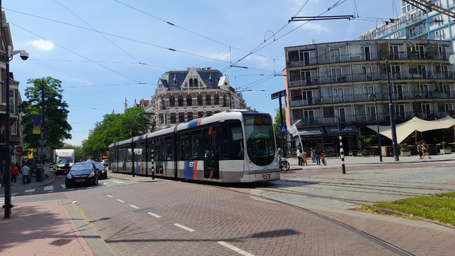 Foto van RET Rotterdamse Citadis 2104 Tram door Sneltram