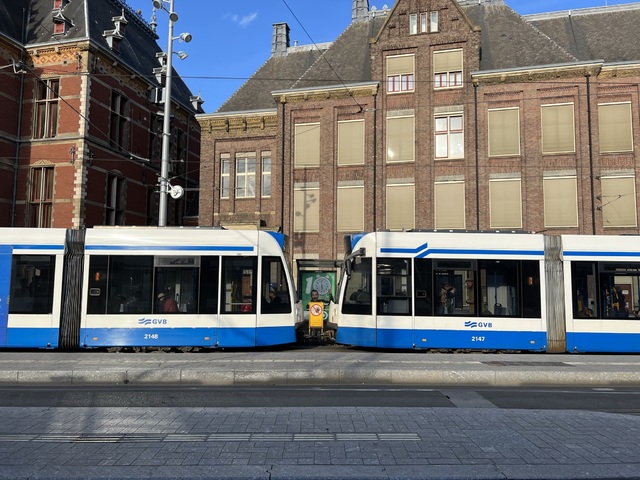 Foto van GVB Siemens Combino 2147 Tram door_gemaakt Stadsbus