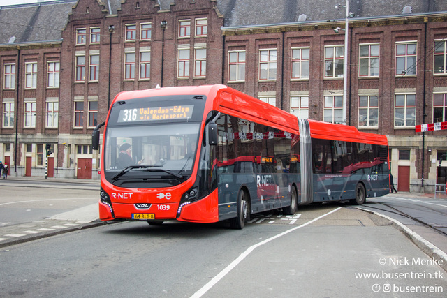 Foto van EBS VDL Citea SLFA-181 Electric 1039 Gelede bus door Busentrein