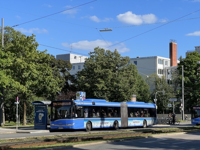 Foto van MVG Solaris Urbino 18 9555 Gelede bus door_gemaakt Stadsbus