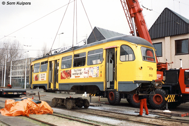 Foto van HTM Haagse PCC 2102 Tram door RW2014